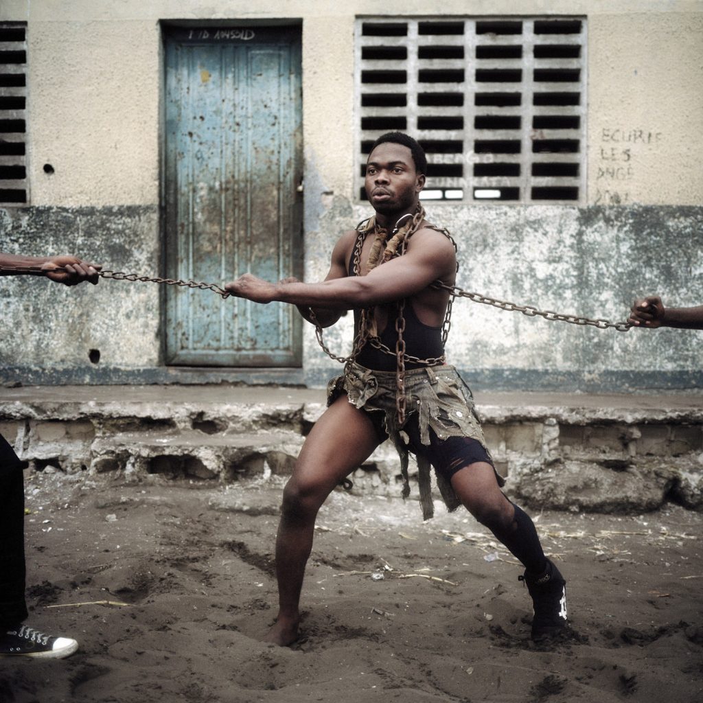 Congolese Wrestler Autriche Liboma