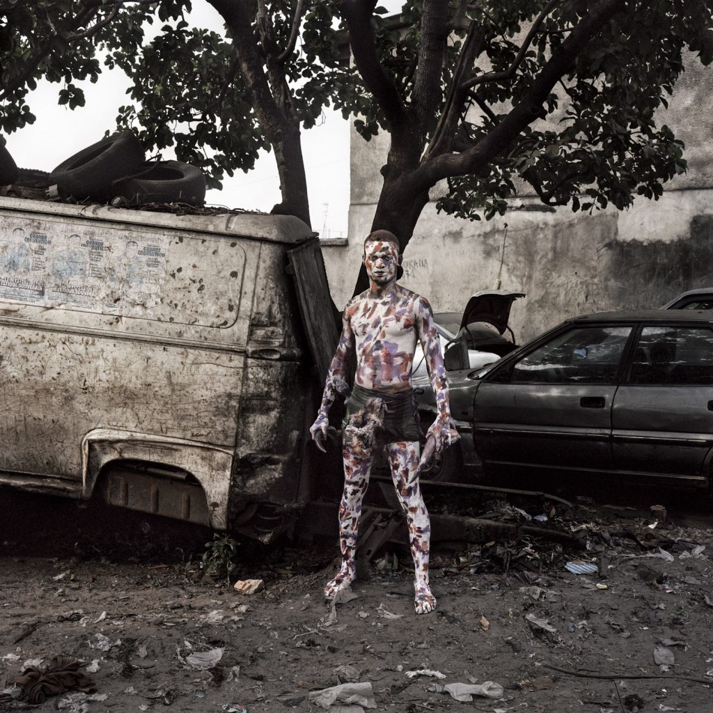 Congolese Wrestler Six Couleurs