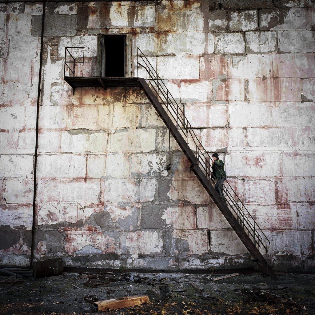 Saryshagan poygon, near Balkash lake. The Object n°38 was part of a USSR missile defence system during the cold war.